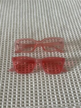 Pair of Pink Sunglasses